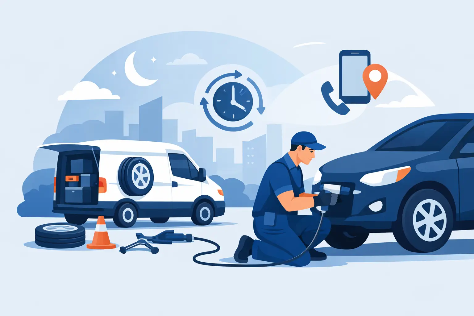 24 7 Mobile Tyres That Come to You