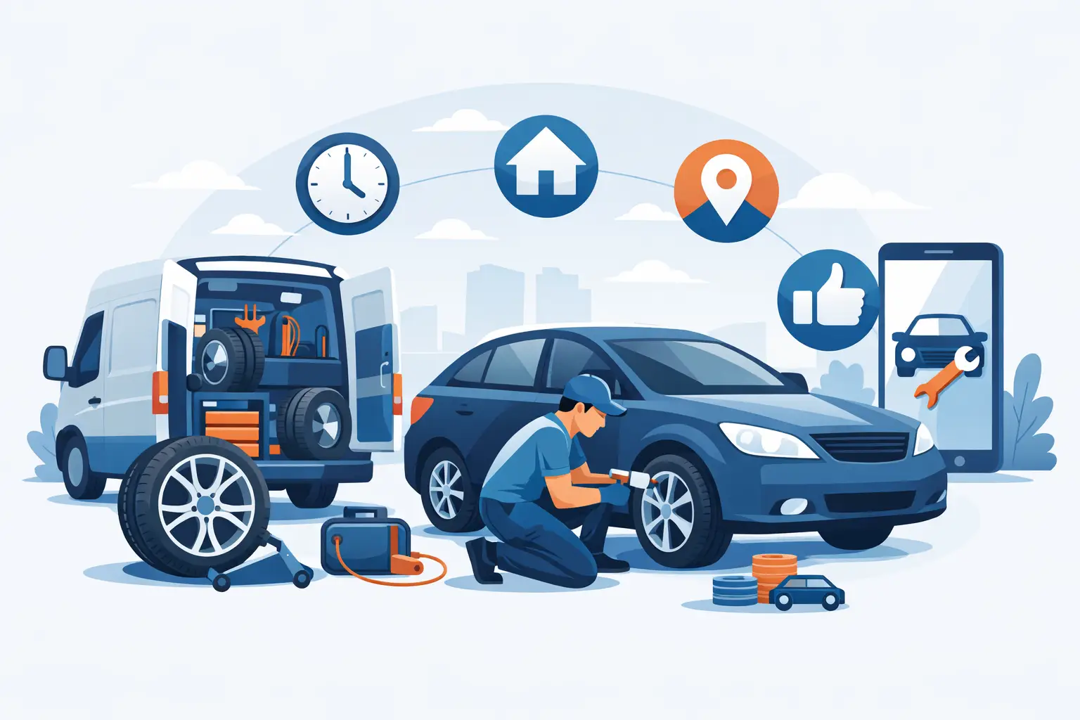 7 Best Reasons to Use Mobile Tyre Fitting