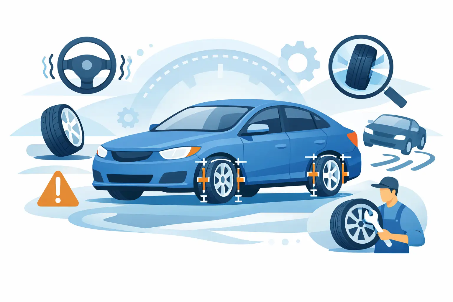7 Wheel Alignment Symptoms to Watch For