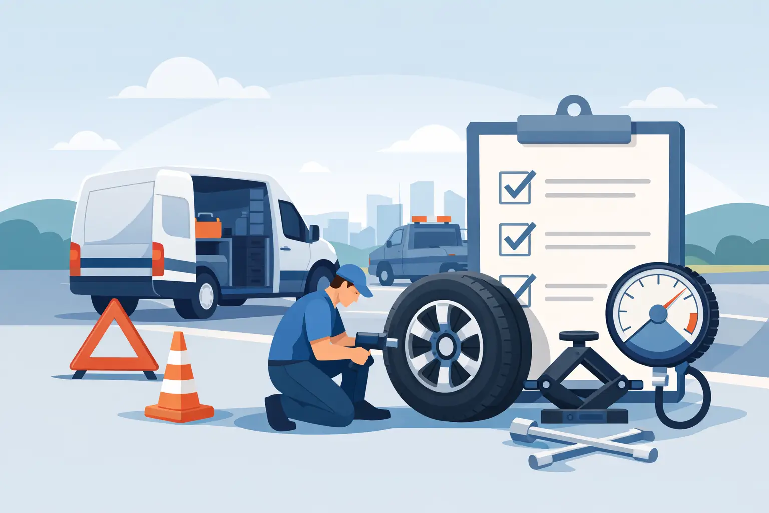 An Emergency Tyre Service Review Checklist