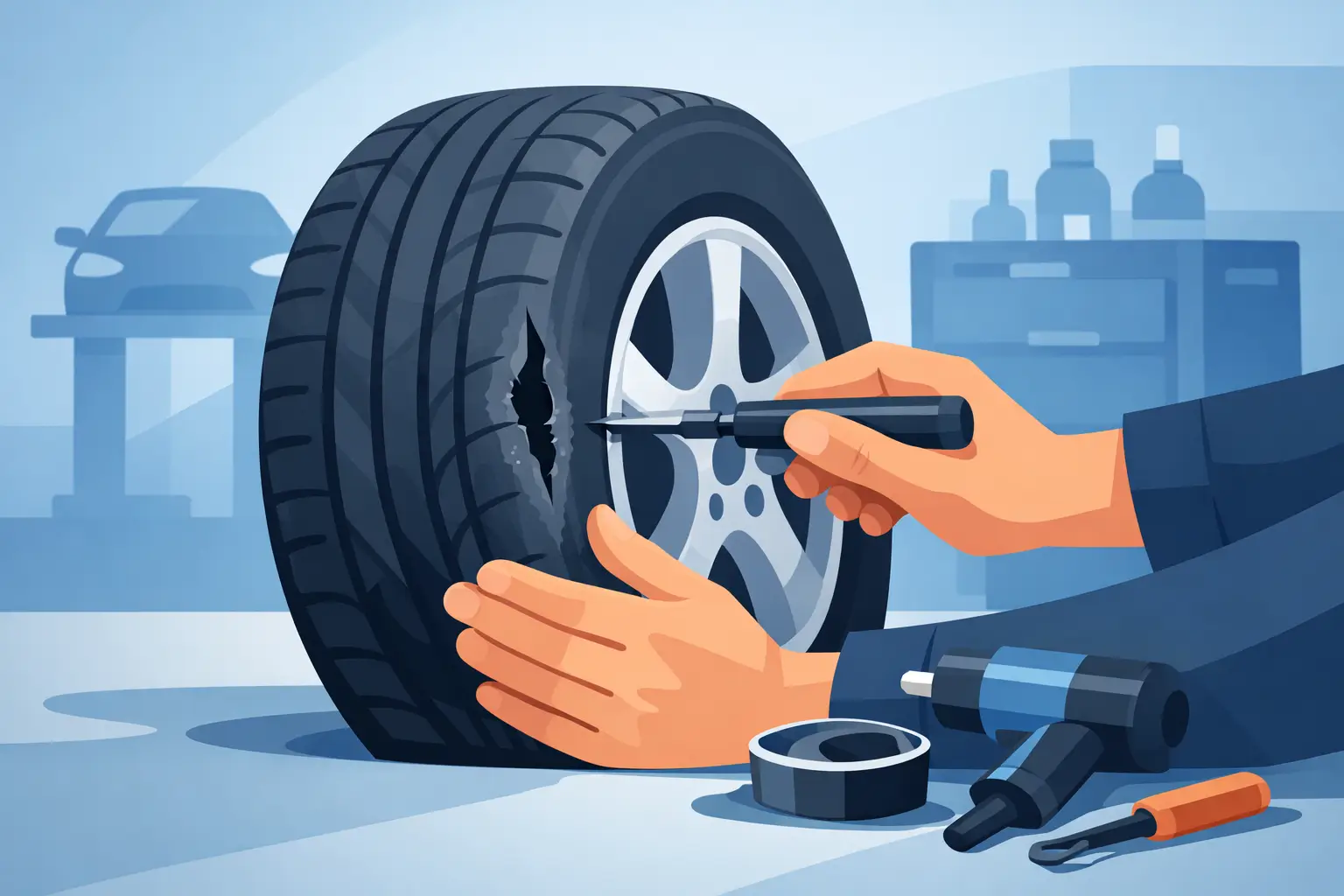 Can You Repair Sidewall Damage on a Tire?