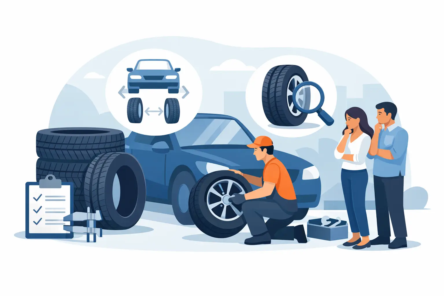 How to Choose Replacement Tyres That Fit