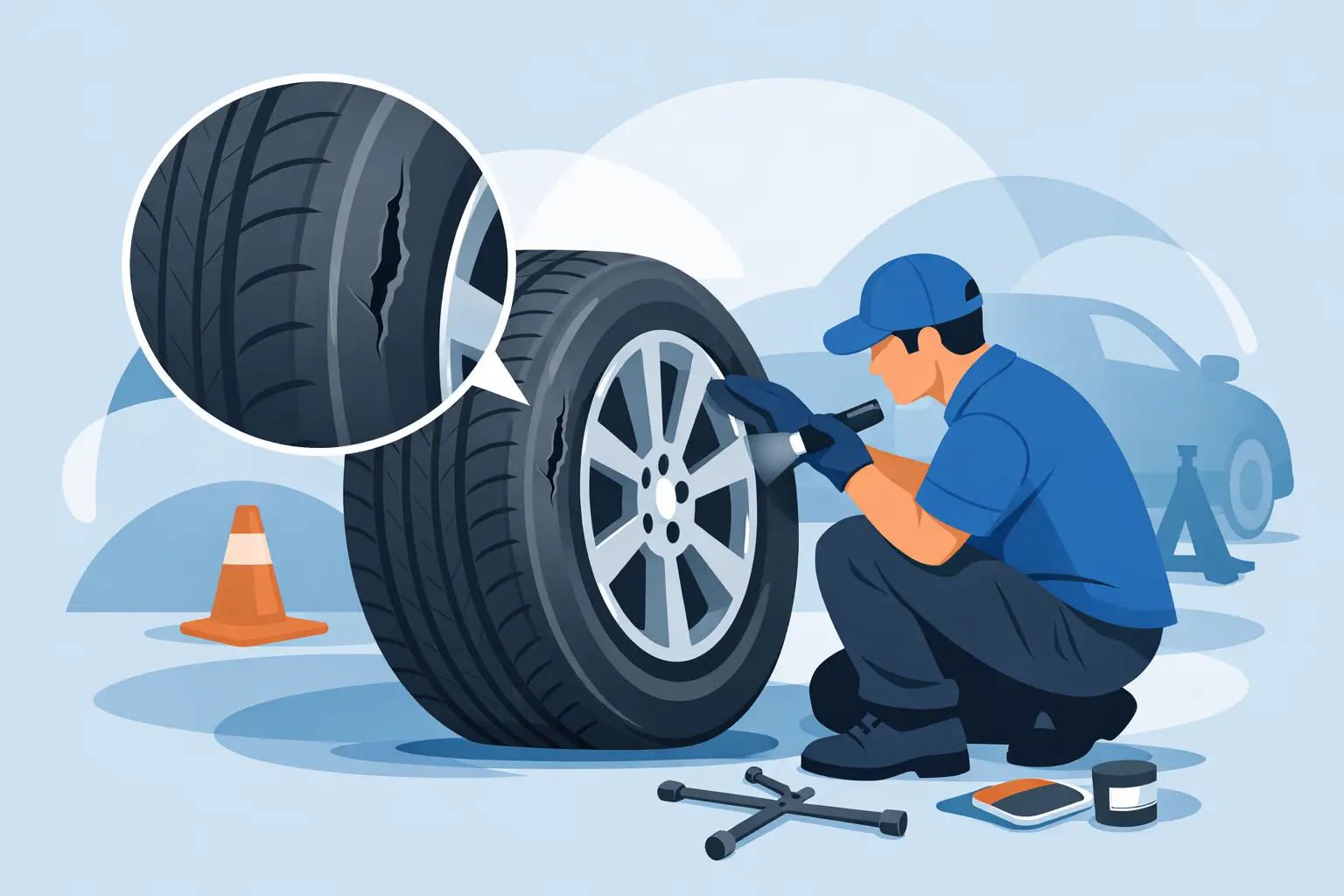 How to Handle Tyre Sidewall Damage