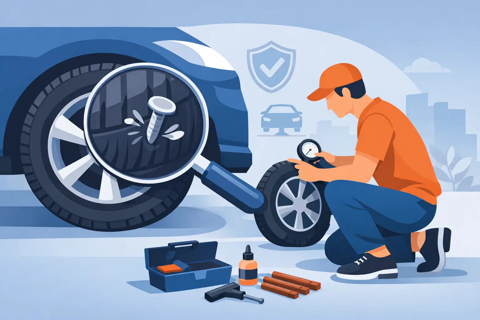 How to Identify a Repairable Puncture Safely