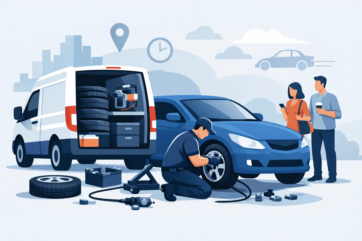 Mobile Tyre Fitting Guide for Busy Drivers