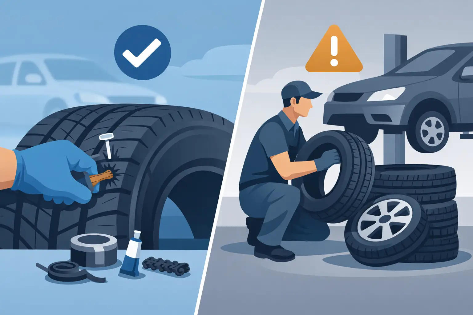 Puncture Repair vs Replacement: What’s Safer?