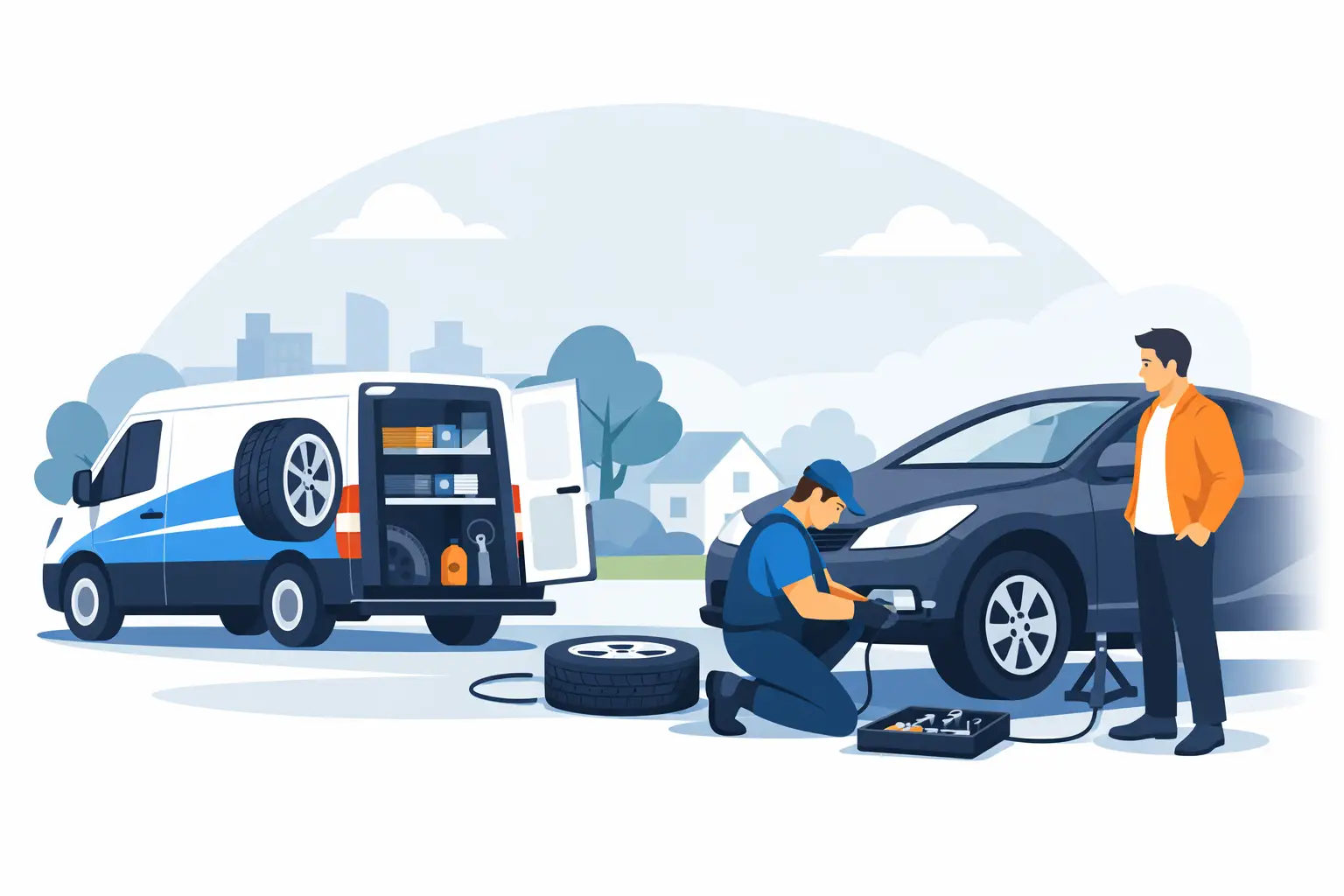 Reading Mobile Tyre Service That Comes to You