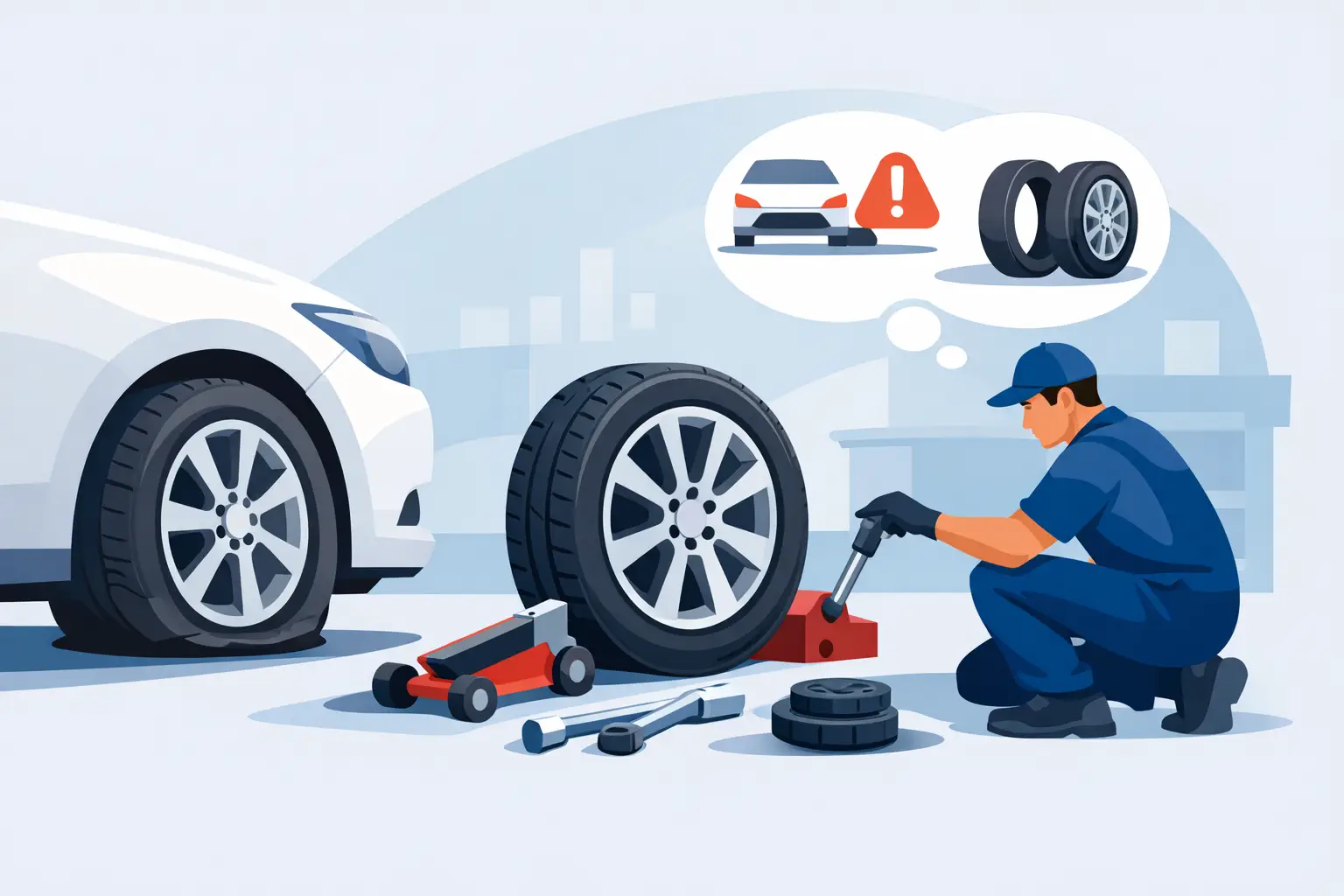 Run Flat Tyre Replacement: What to Do Next