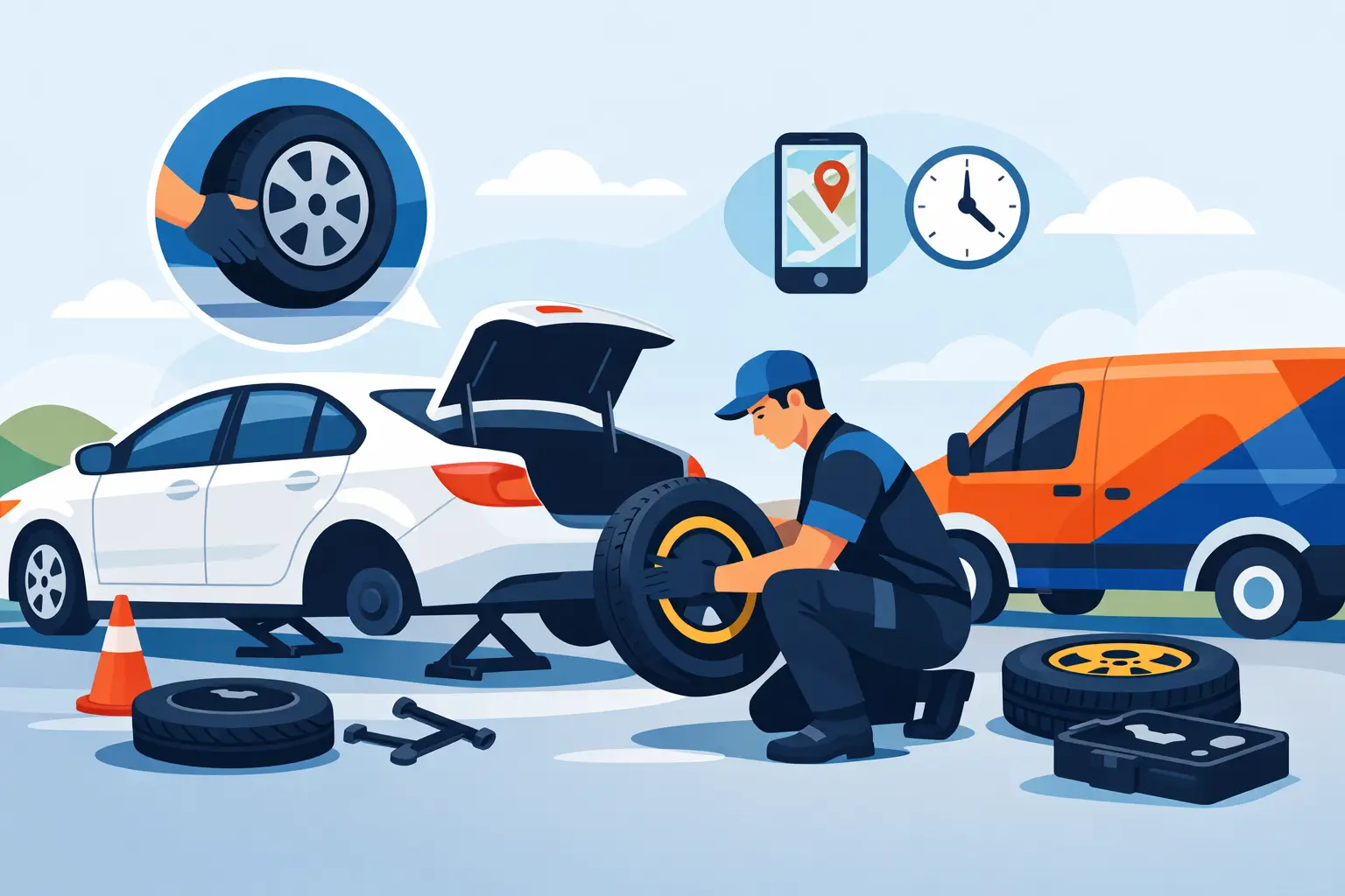 Spare Wheel Fitting Service When You Need It