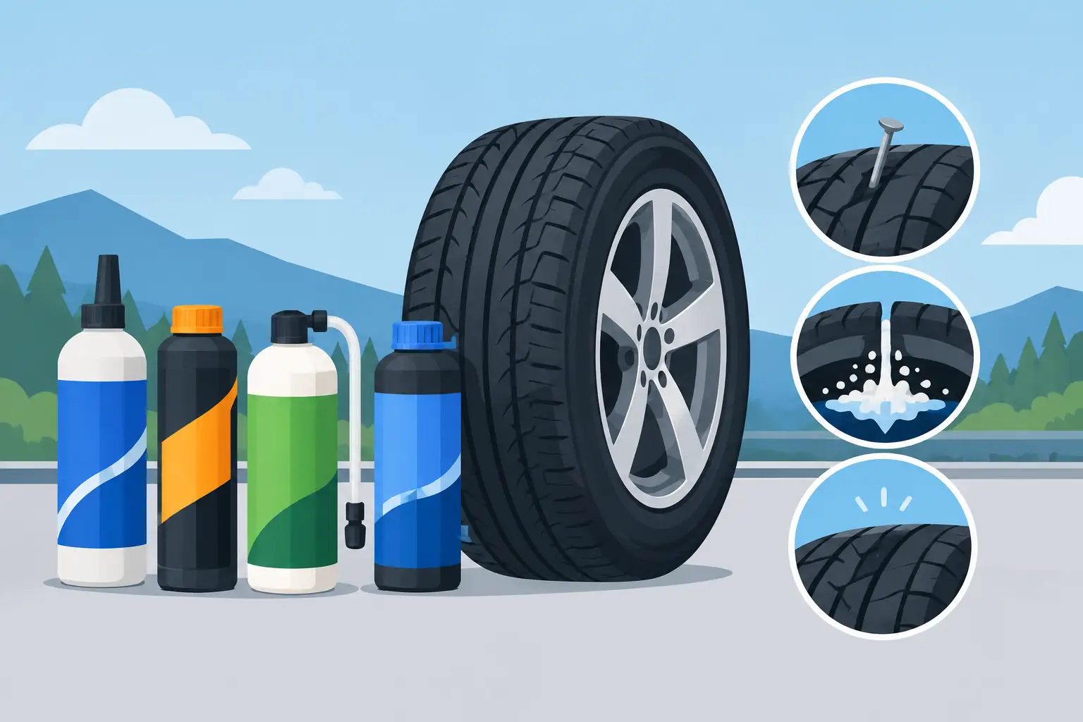 Tyre Sealant Comparison for Real-World Flats