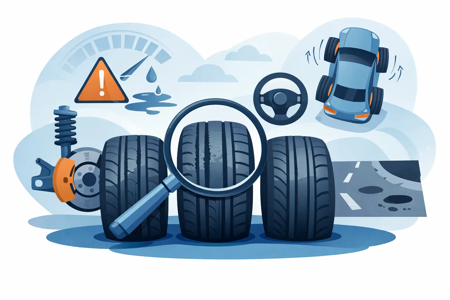 What Causes Uneven Tyre Wear?