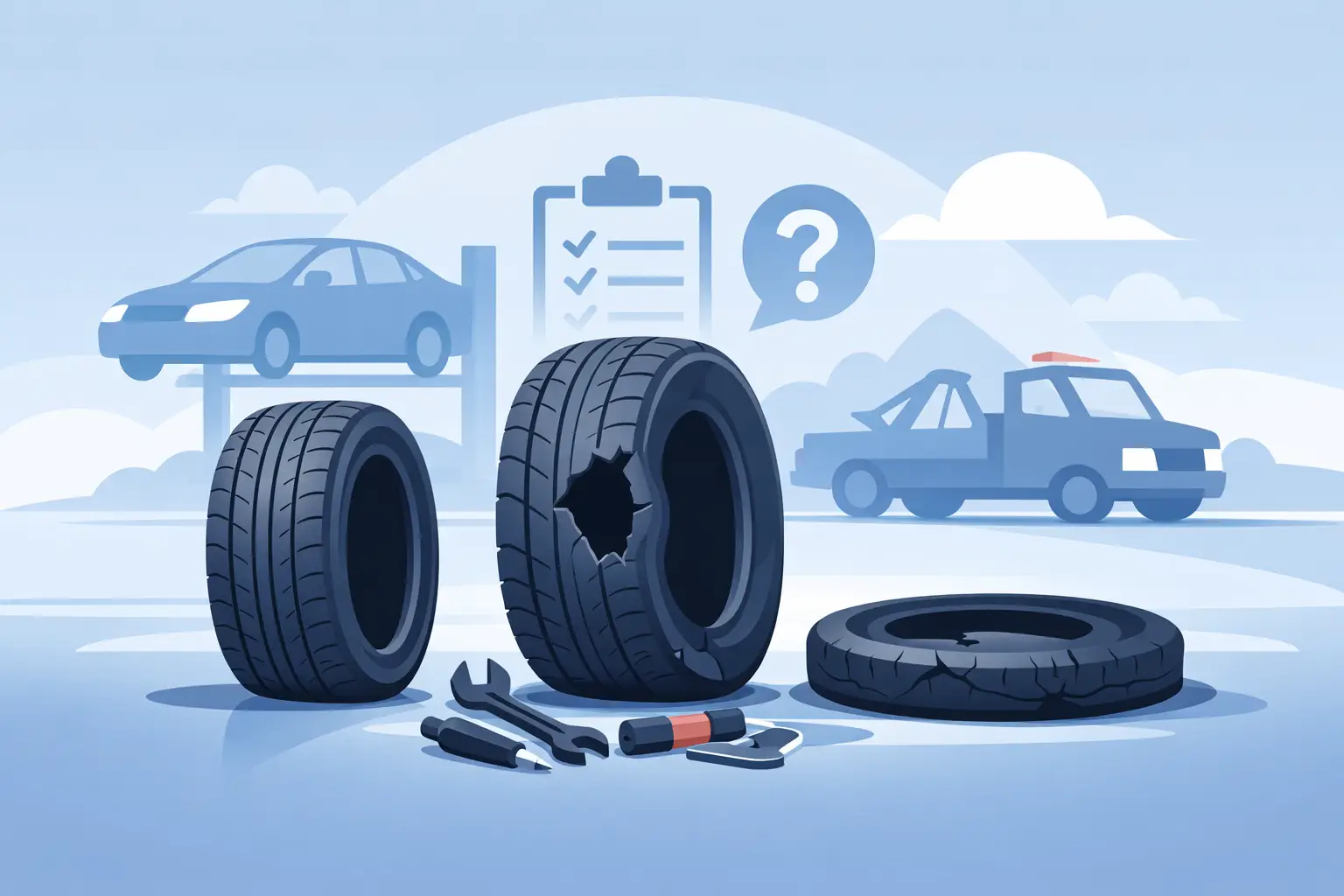 When Is a Tyre Beyond Repair?
